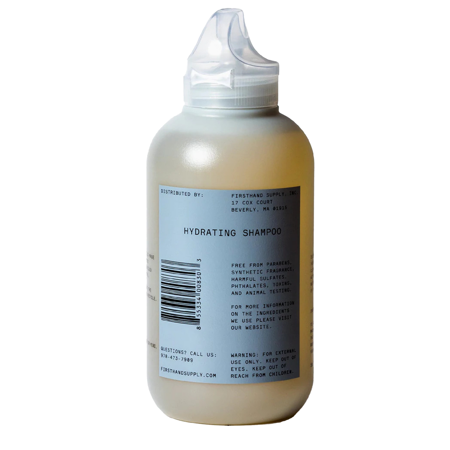 Firsthand Hydrating Shampoo: Hydrating Shampoo cleanses just enough to strip away excess oil and dirt without leaving your hair lifeless and dry. Packed with a dream blend of cleansing, softening and hydrating ingredients you'll be sure to love.