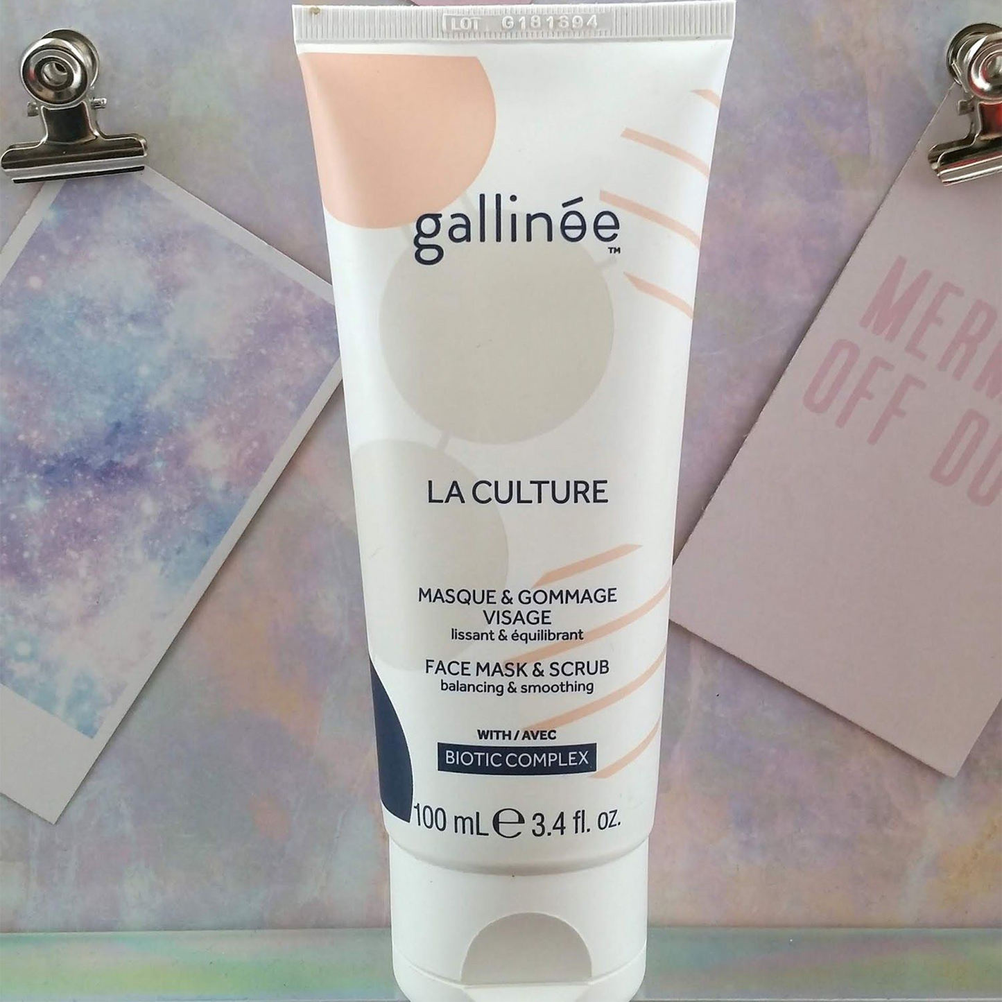 Prebiotic Face Mask/Scrub