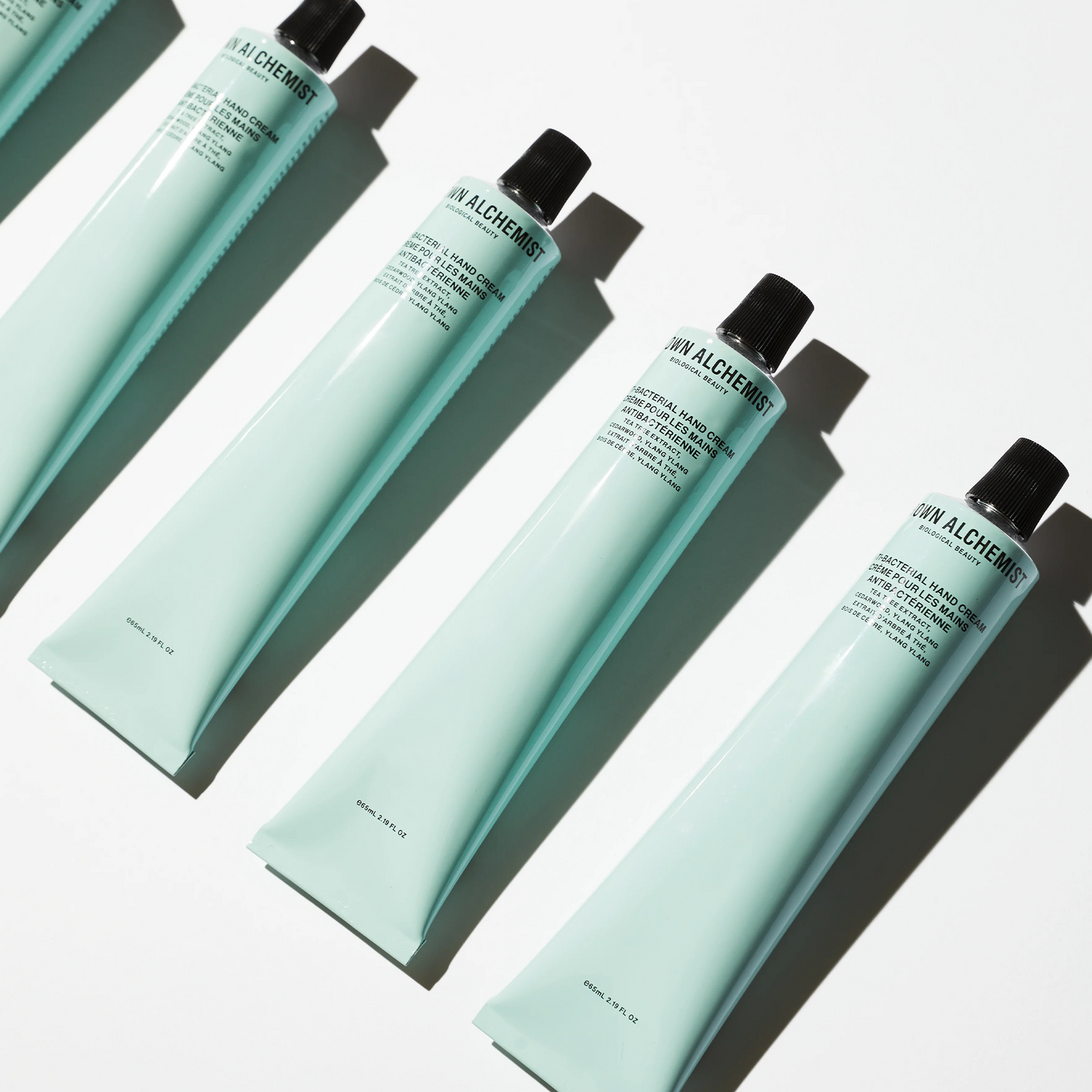 Grown Alchemist Anti-Bacterial Hand Cream: An innovative, non-greasy hand cream, formulated with anti-bacterial and soothing ingredients to deeply hydrate hands and cuticles, while leaving them softly scented.