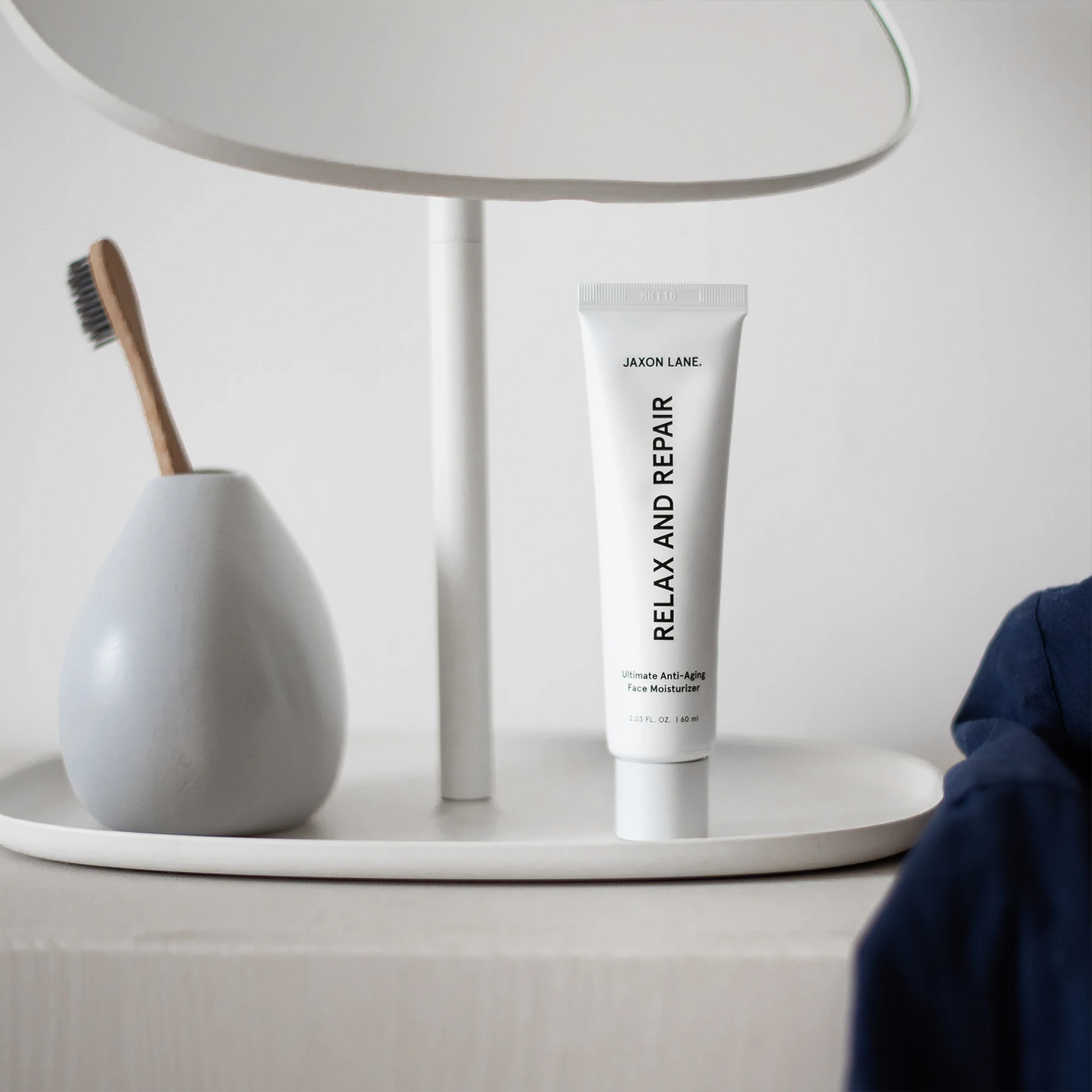 Jaxon Lane Anti-Aging Face Moisturizer: Our powerhouse anti-aging moisturizer hydrates without being oily, and is packed with ingredients proven to prevent and repair the signs of aging. Winner of GQ Award for "Best Moisturizer".