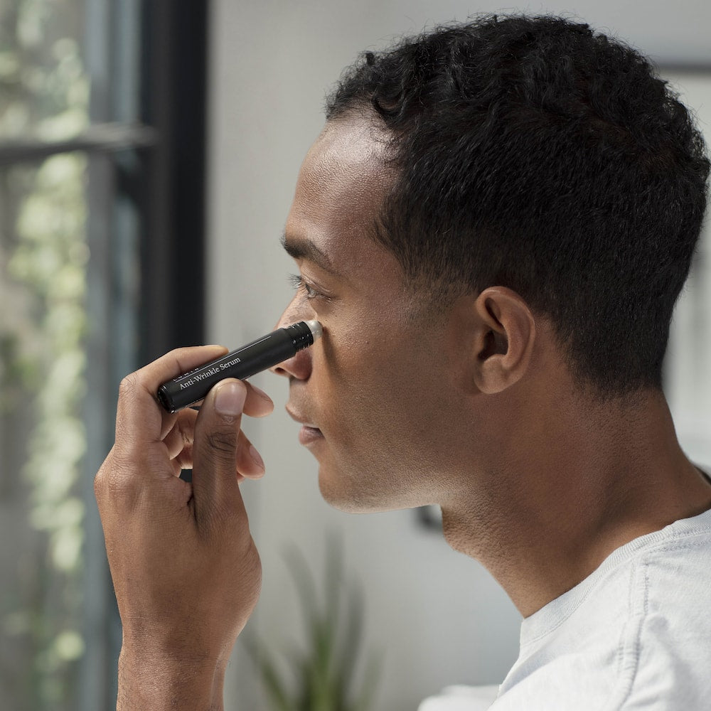 Lumin Anti-Wrinkle Vitamin Serum: Repair sun damage and prevent premature aging with this potent anti-aging formula. This natural anti-wrinkle serum helps boost hydration, even out skin tone, and soften fine lines and wrinkles. Powerful natural ingredients, such as vitamin C and hyaluronic acid, help your skin retain moisture while fighting free radical damage. Use nightly for smoother, healthier, more youthful-looking skin.