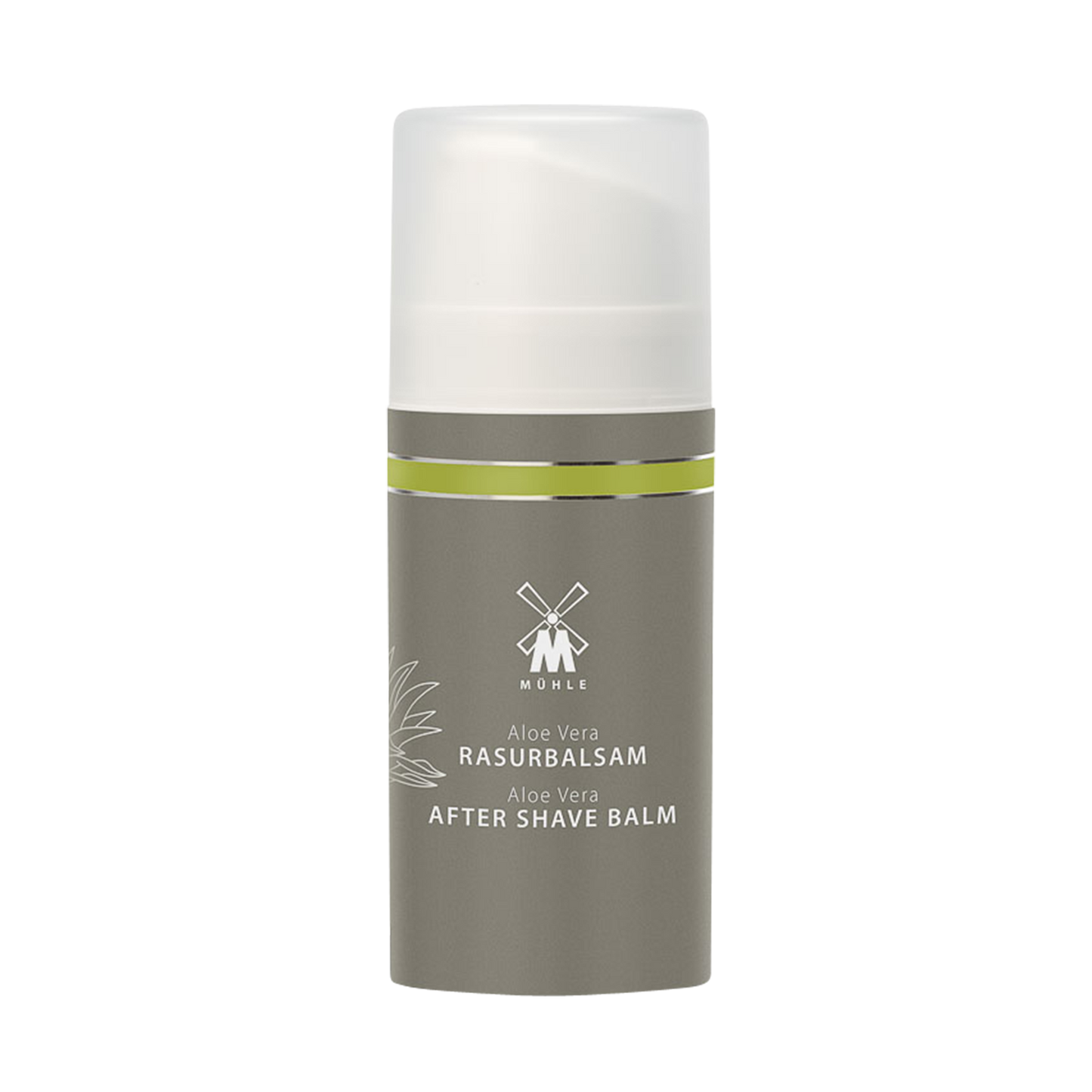 MUHLE Aloe Vera Shaving Cream & Aftershave Balm Set: Especially suitable for sensitive skin.  Fragranced using leaves of the Aloe Vera plant, this skin care set gently soothes and refreshes the skin.  Soft and caring, this fragrance contains fine notes oakmoss and mint.