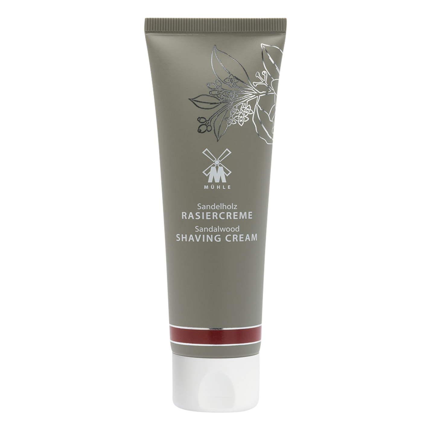 MUHLE Sandalwood Shaving Cream & Aftershave Balm Set: Suitable for normal to dry skin. Fragranced from essences of the Sandalwood Tree and refined through a multi-stage distillation process, this skin care set relieves irritation and dryness. Classy and distinctive, this fragrance contains fine notes of coriander, star anise and deep balsamic wood.