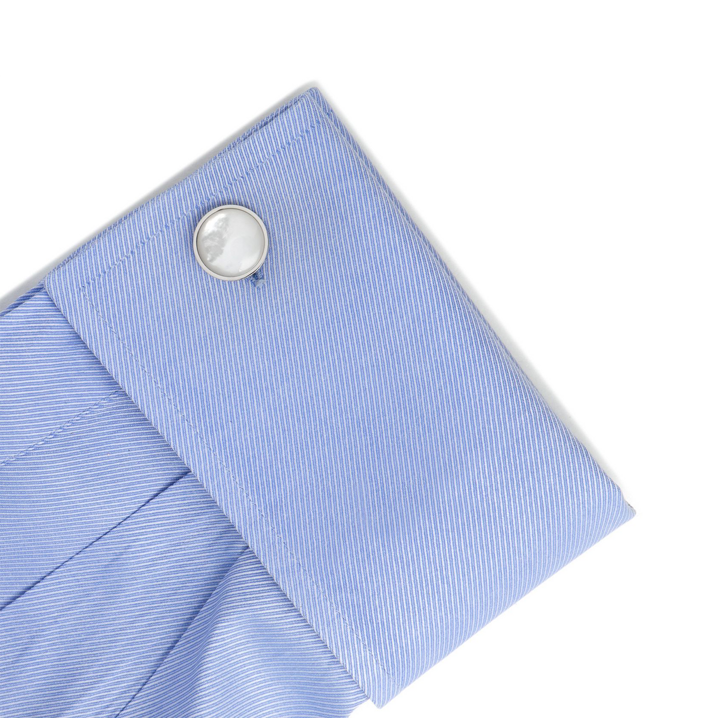 Silver and Mother of Pearl Cufflinks