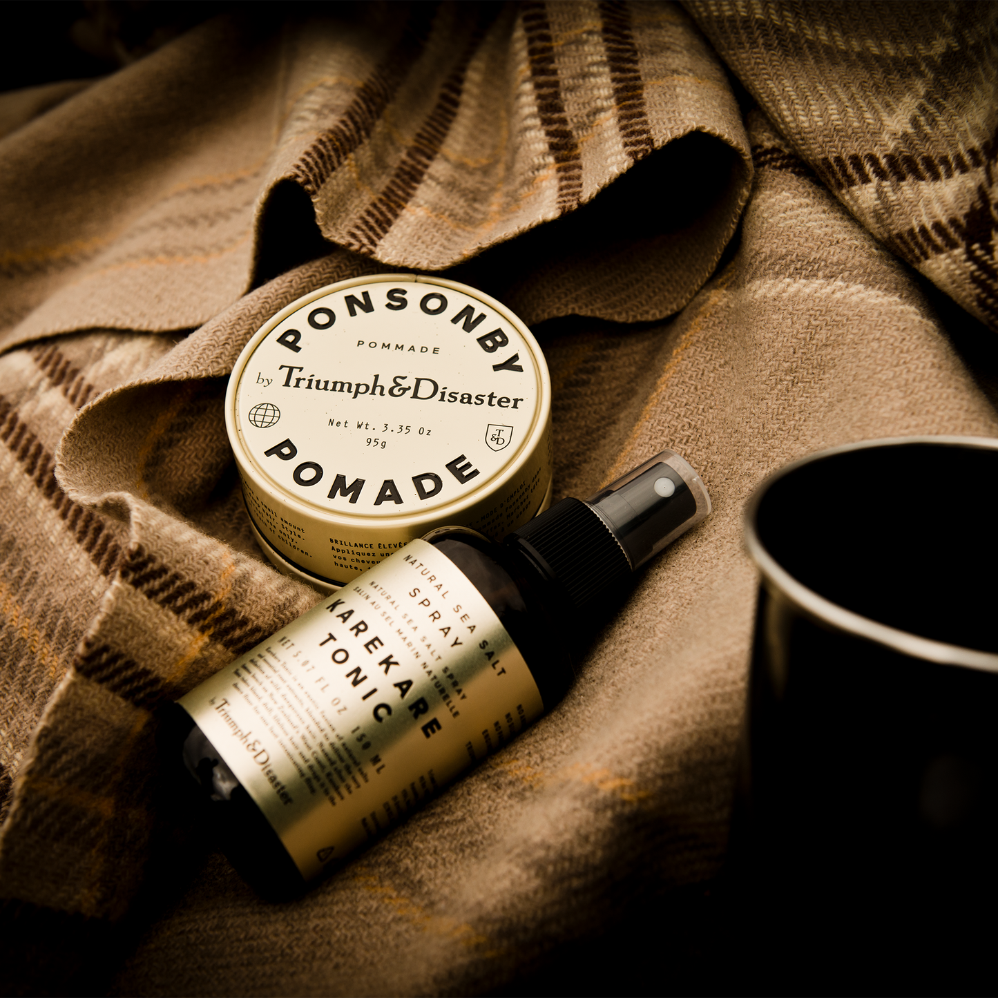 Triumph and Disaster Ponsonby Pomade: Sangre de cargo or 'Dragon’s Blood' is a natural tree resin that combines with Harakeke to treat and balance the scalp while Argan oil attacks split ends and promotes healthy hair growth - in one wave of the metaphorical comb, Ponsonby Pomade is redefining the category, proving that a pomade can both style your hair while also protecting it from damage, calming the scalp with natural, active ingredients that leave both hair & scalp feeling clean and healthy.