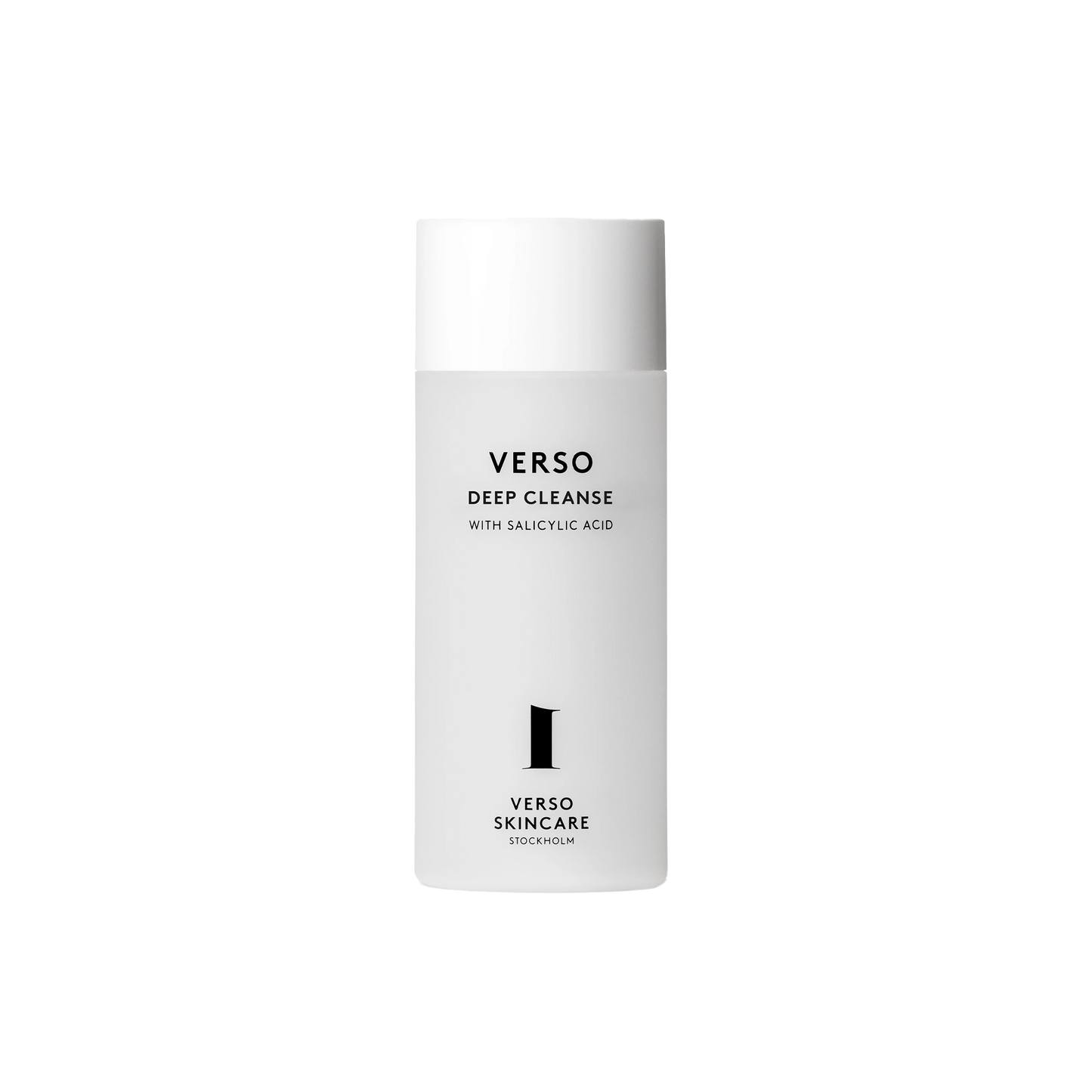 Verso Acne Deep Cleanse:  A mild and exfoliating cleanser that soothes unbalanced skin and calms temporary redness and discomfort.