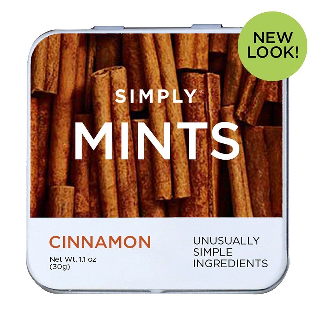 Simply Mints - Cinnamon (6 tins)