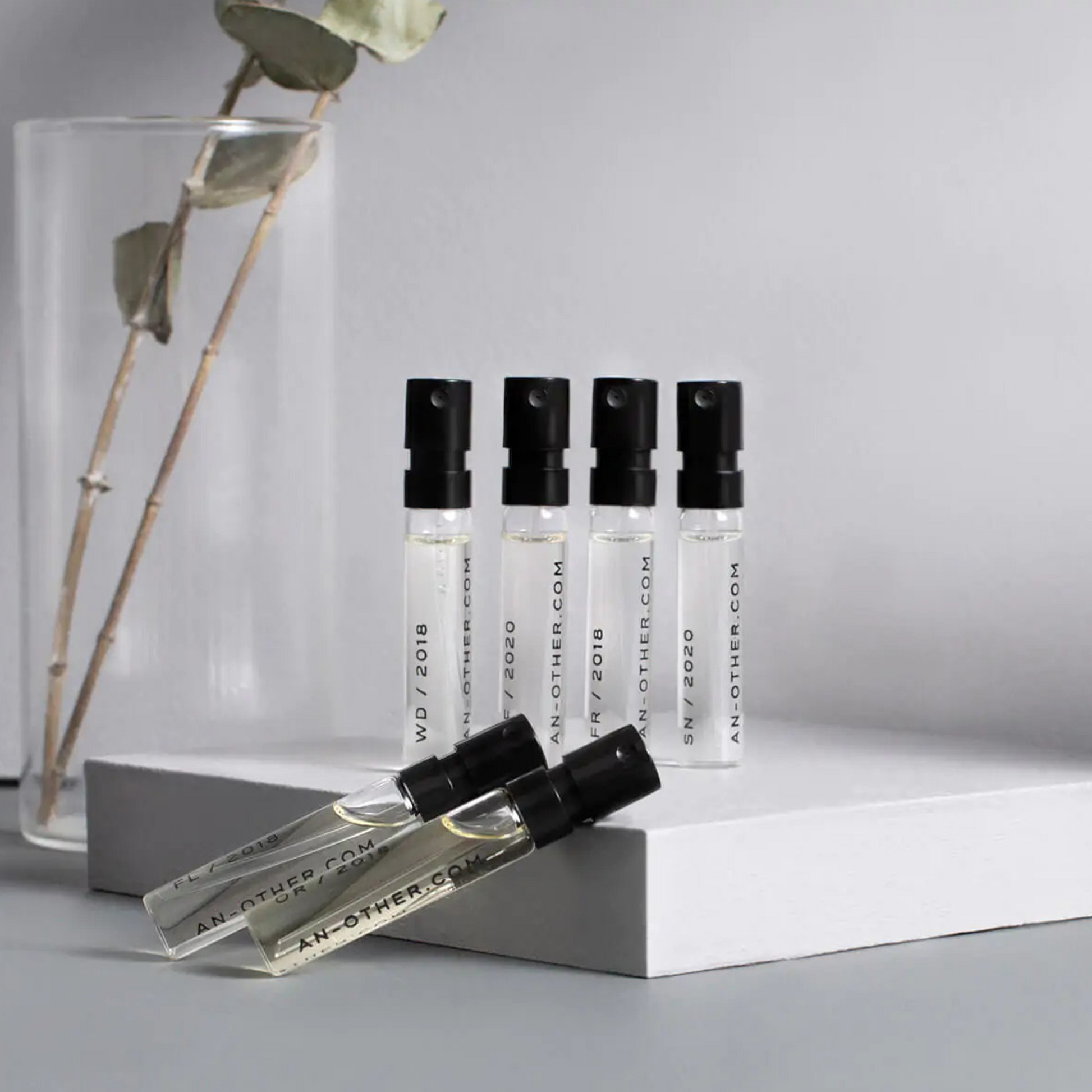A.N Other Discover: Experience the full range of our gender-neutral modern fragrances.  This set includes: OR/2018, FL/2018, WF/2020, SN/2020, FR/2018, and WD/2018.
