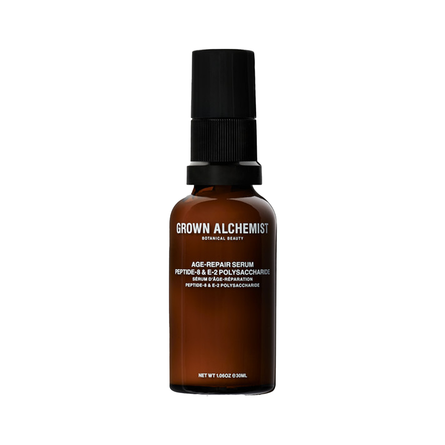 Grown Alchemist Age-Repair Serum: A potent, anti-aging serum that targets deep lines and wrinkles. Ideal for all dynamic expression lines including frown lines, crow's feet, and nasolabial folds.