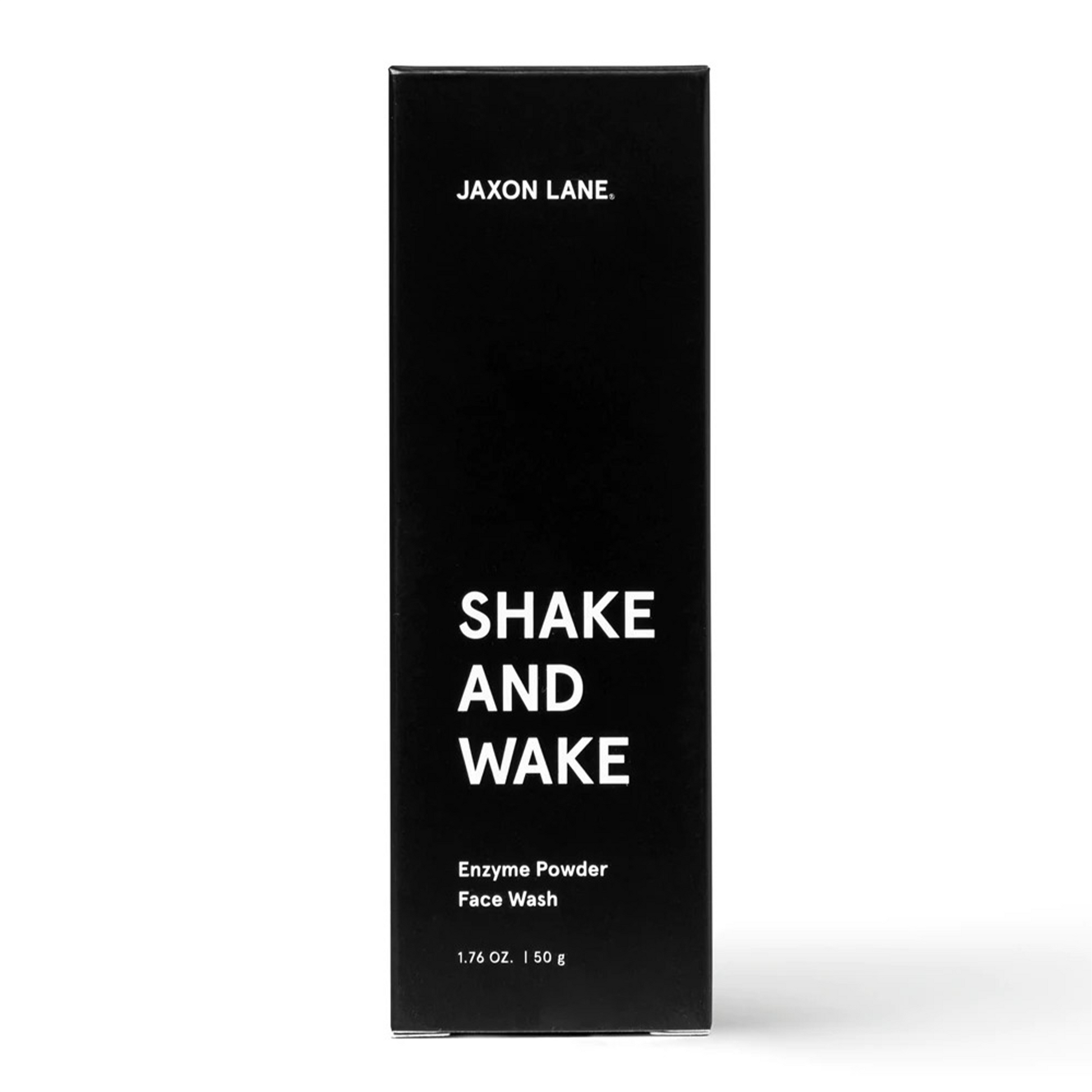 Jaxon Lane Shake And Wake Exfoliating Enzyme Powder Cleanser: Activated with water, our award winning face wash lathers into a silky foam that gently cleans and exfoliates for smooth, soft, healthy skin.
