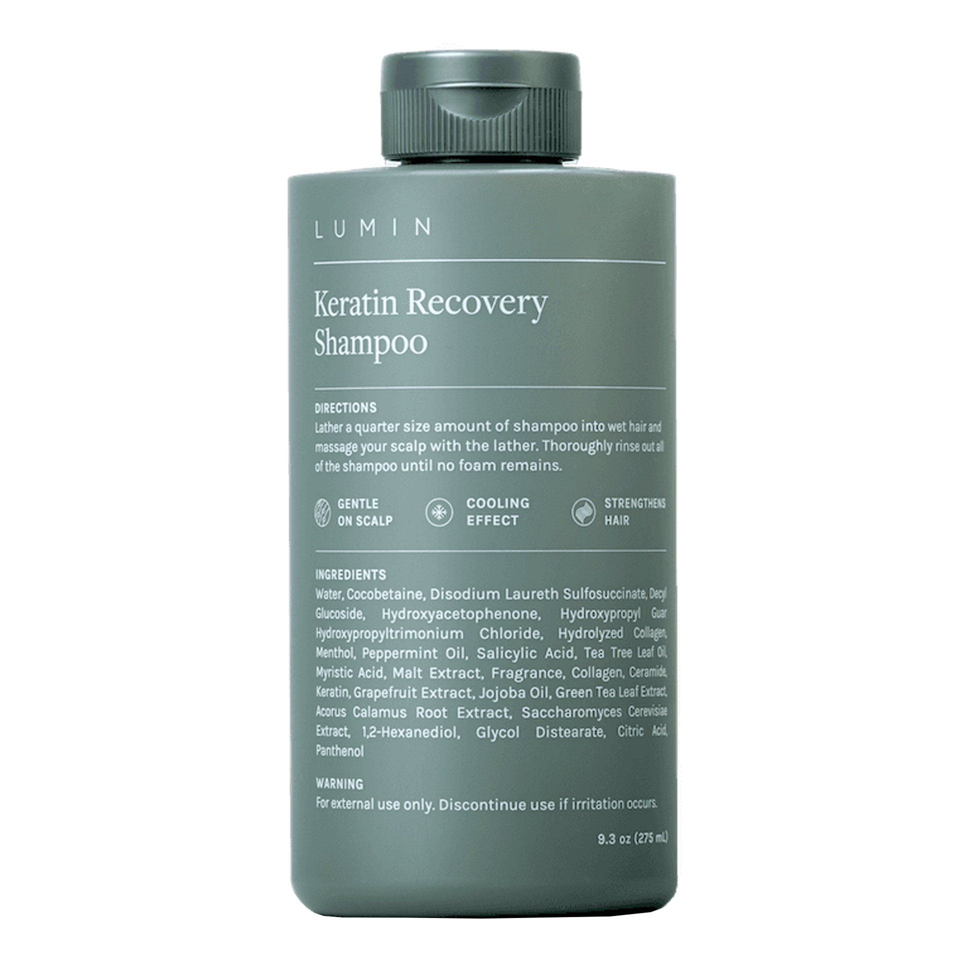 Lumin Advanced Keratin Recovery Shampoo: A healthy dose of good hair days.