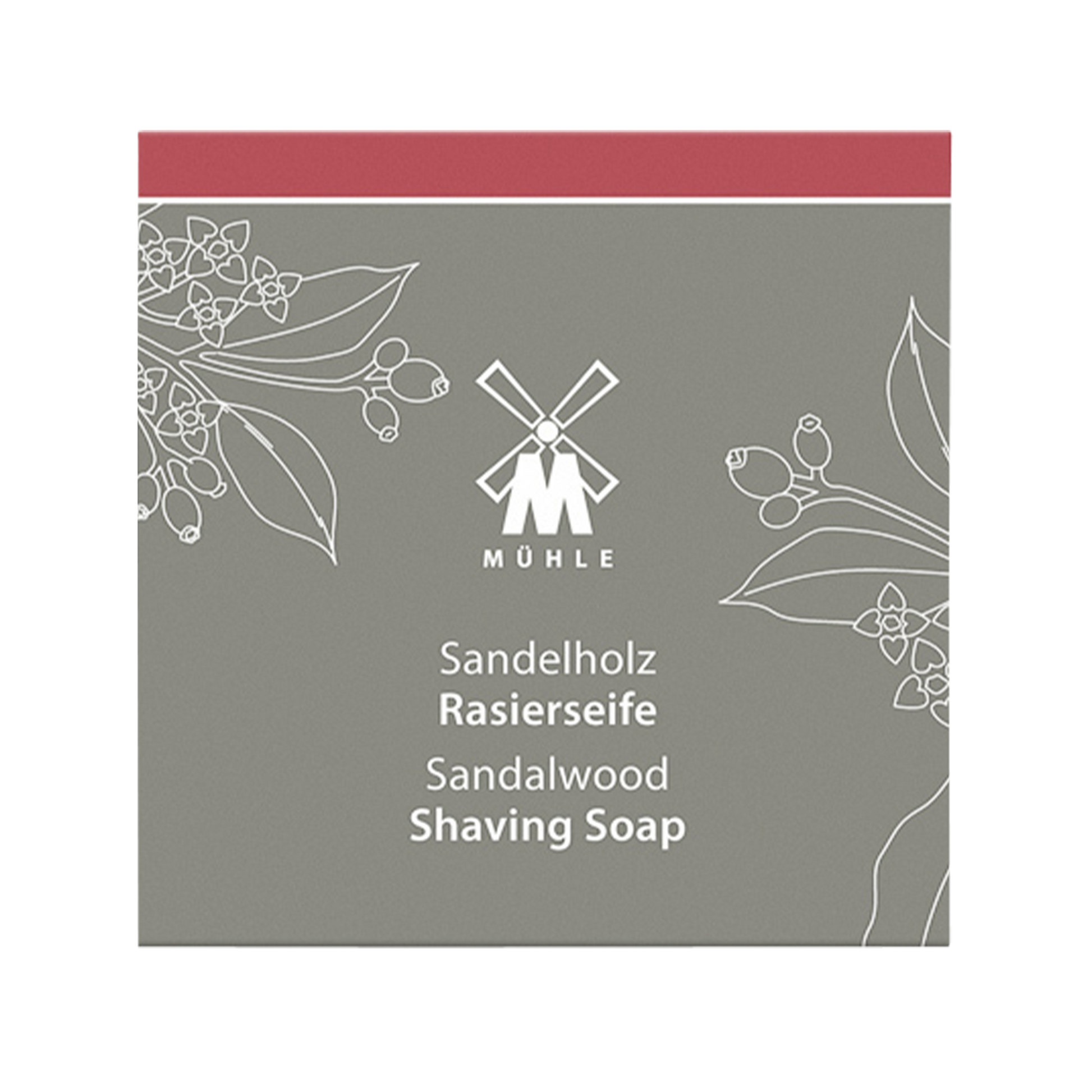 MUHLE Sandalwood Shaving Soap: Since the 18th century, shaving soaps have established themselves as essential care products for wet shaving. Rich yet light, the MÜHLE shaving soap develops a lightly scented and nurturing lather. Fragranced from essences of the Sandalwood Tree and refined through a multi-stage distillation process, this Shaving Soap gently revitalizes and moisturizes the skin. Classy and distinctive, this fragrance contains fine notes of coriander, star anise and deep balsamic wood.