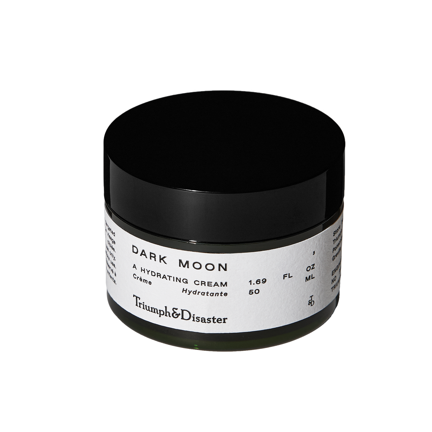 Triumph and Disaster Dark Moon Hydrating Cream: The dark moon is invisible to Earth, silent and hidden in shadow, a deep breath taken before each lunar cycle. ‘Dark Moon’ by Triumph & Disaster represents this concept of reflection and recovery and is designed to work with our body’s natural rhythm. A scientifically engineered hydrating cream, Dark Moon utilizes Vitamin C, Olive and Horopito to facilitate healthy, vibrant skin; working silently and naturally in the deep hours before dawn.
