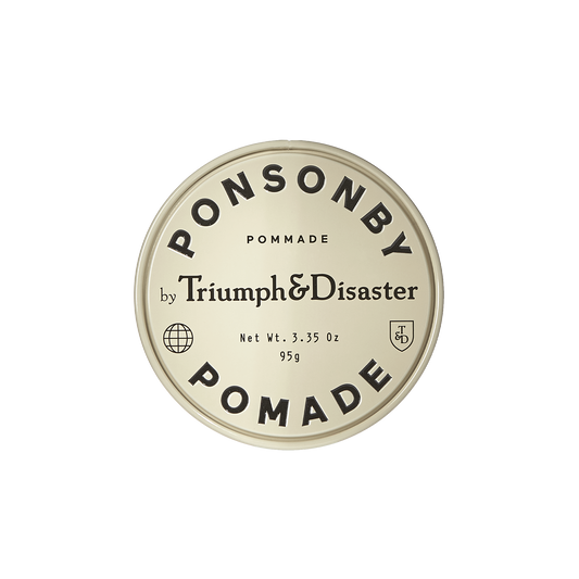 Triumph and Disaster Ponsonby Pomade: Sangre de cargo or 'Dragon’s Blood' is a natural tree resin that combines with Harakeke to treat and balance the scalp while Argan oil attacks split ends and promotes healthy hair growth - in one wave of the metaphorical comb, Ponsonby Pomade is redefining the category, proving that a pomade can both style your hair while also protecting it from damage, calming the scalp with natural, active ingredients that leave both hair & scalp feeling clean and healthy.