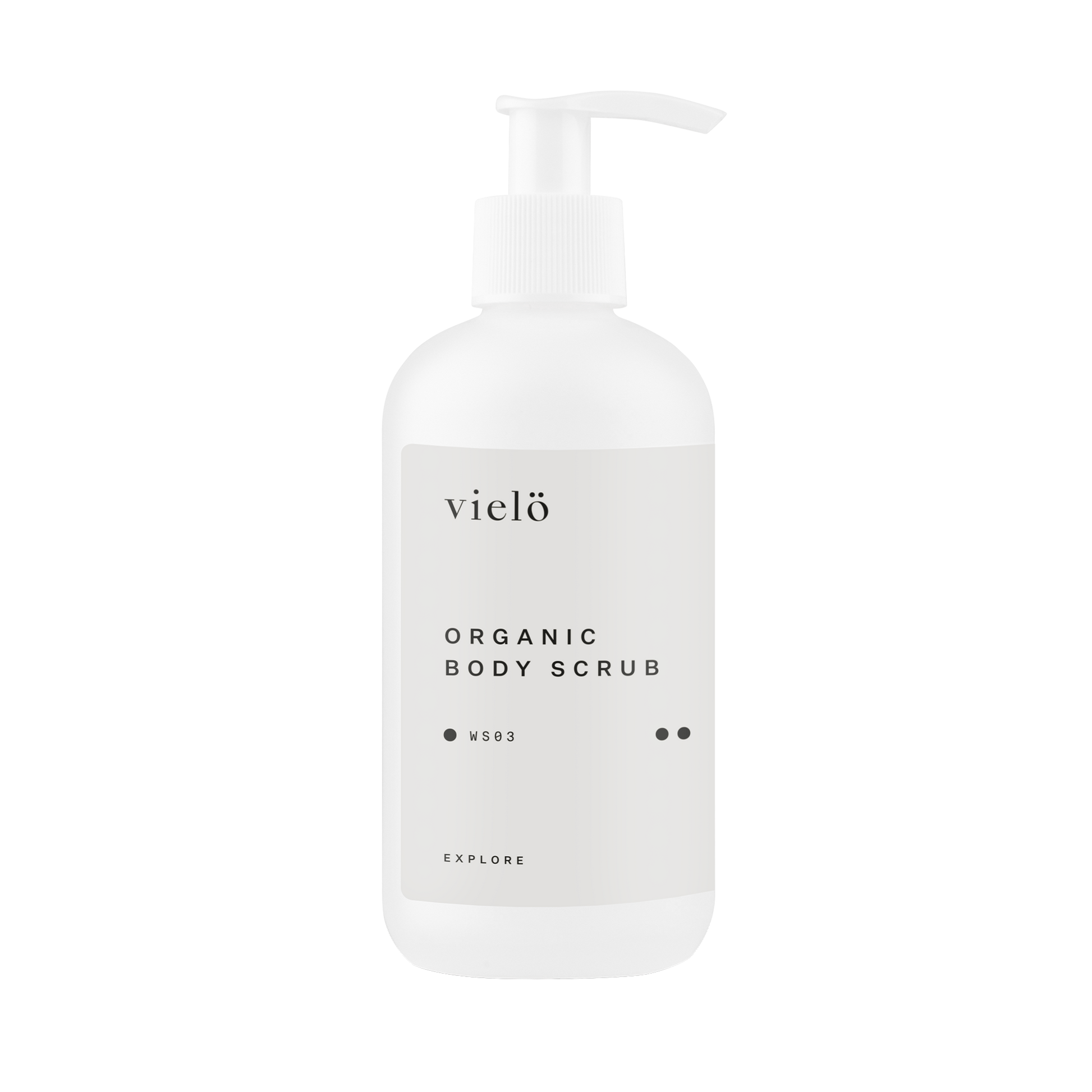 Vielo Organic Body Scrub: Nourishing organic body scrub, specially designed to cleanse and exfoliate the skin gently, to remove dead skin cells and revitalize your body. Suitable for all skin types.